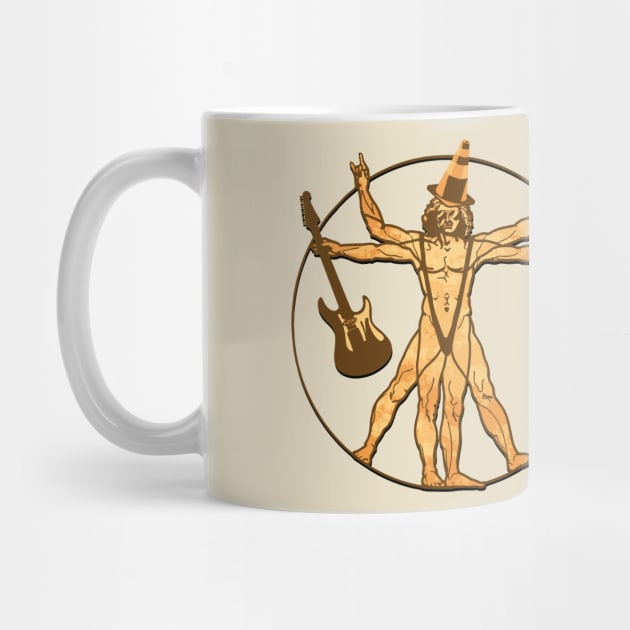 Party vitruvian man by VinagreShop